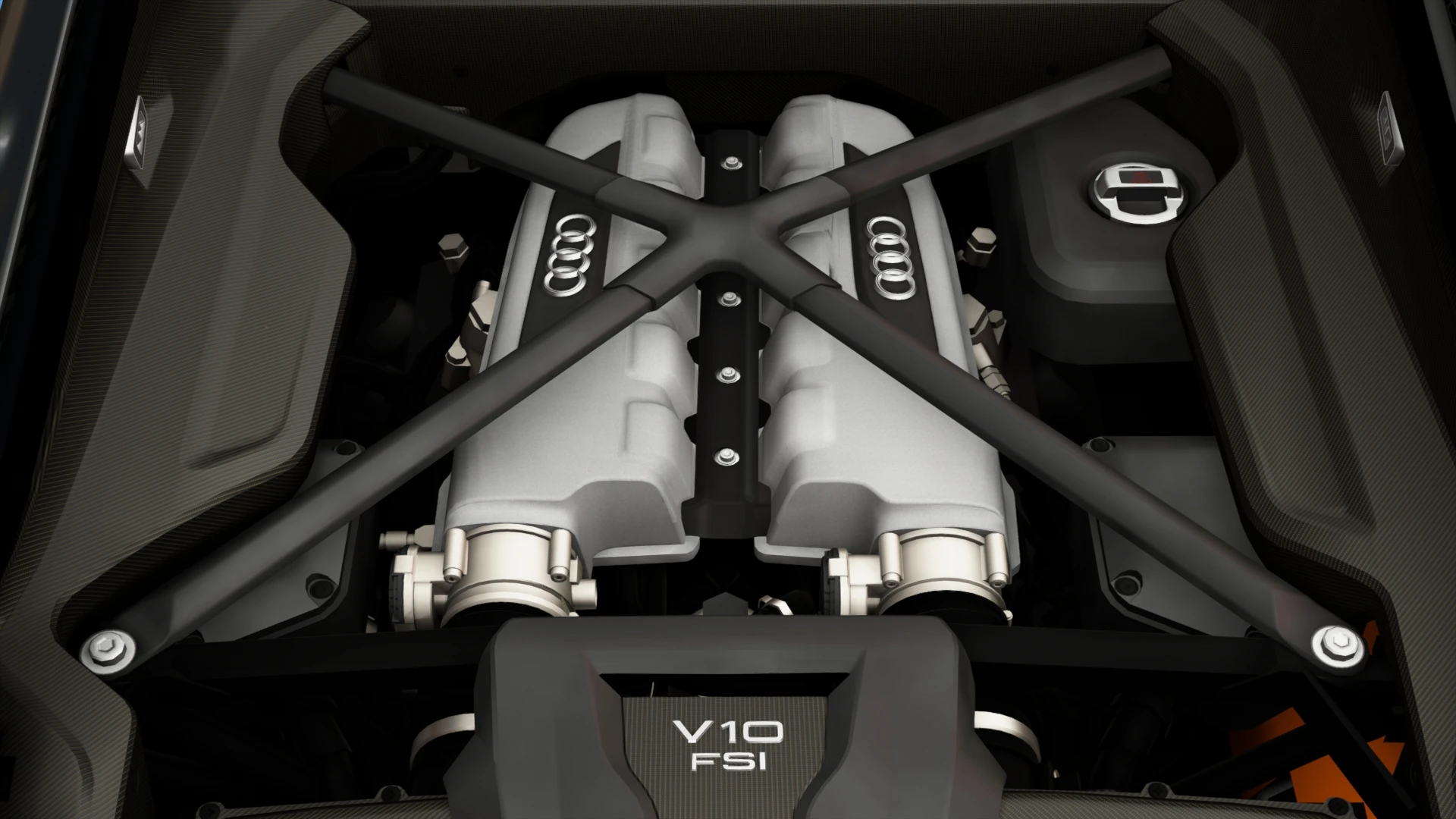 2016 Audi R8 V10 plus - Engine