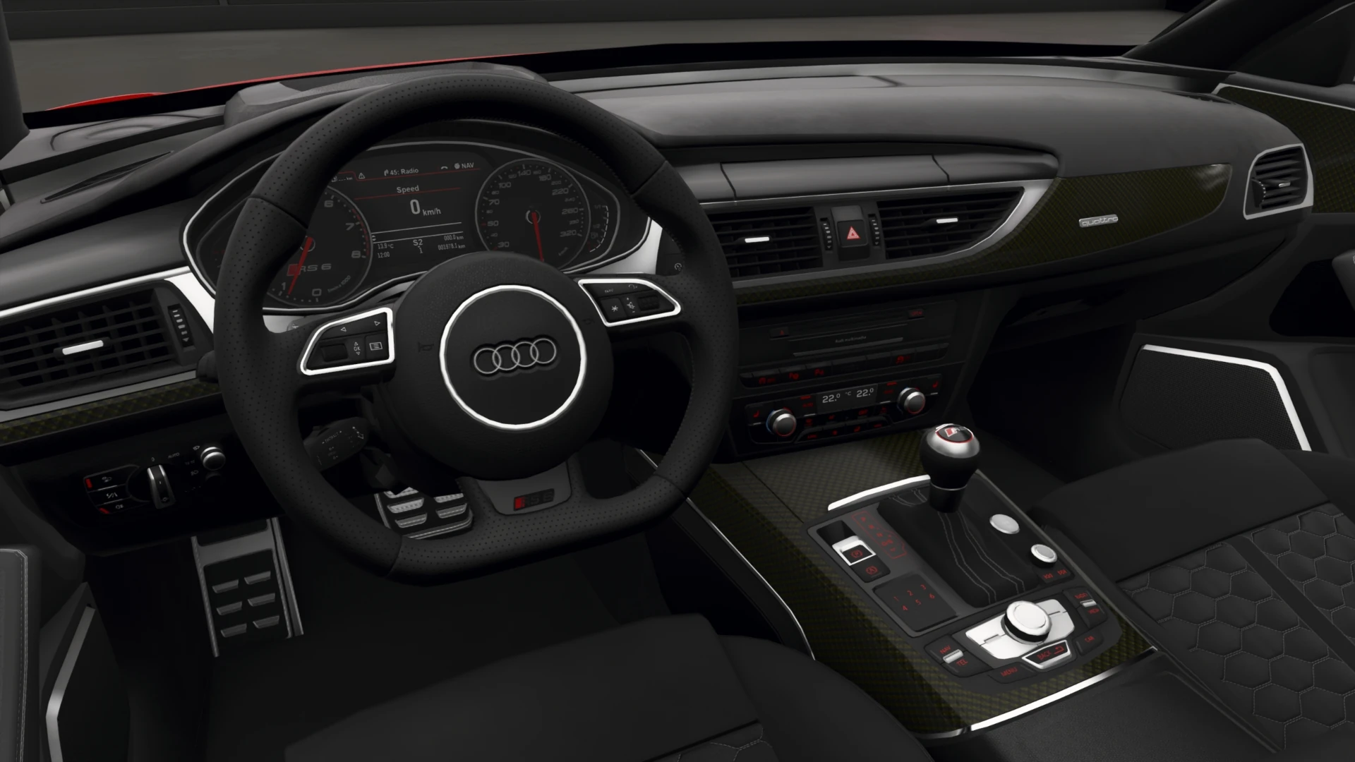 2015 Audi RS 6 Avant - Interior
