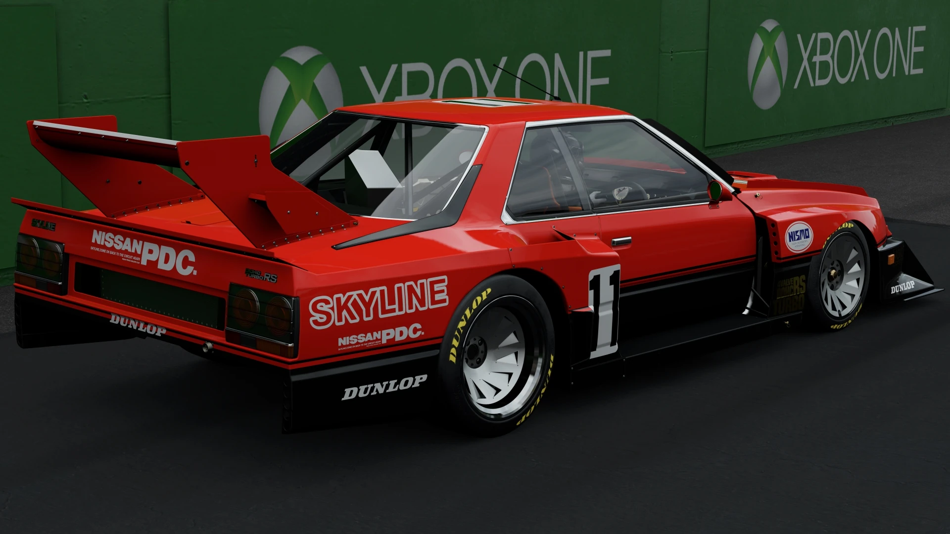 1983 Nissan 11 Tomica Skyline Turbo Super Silhouette - Rear