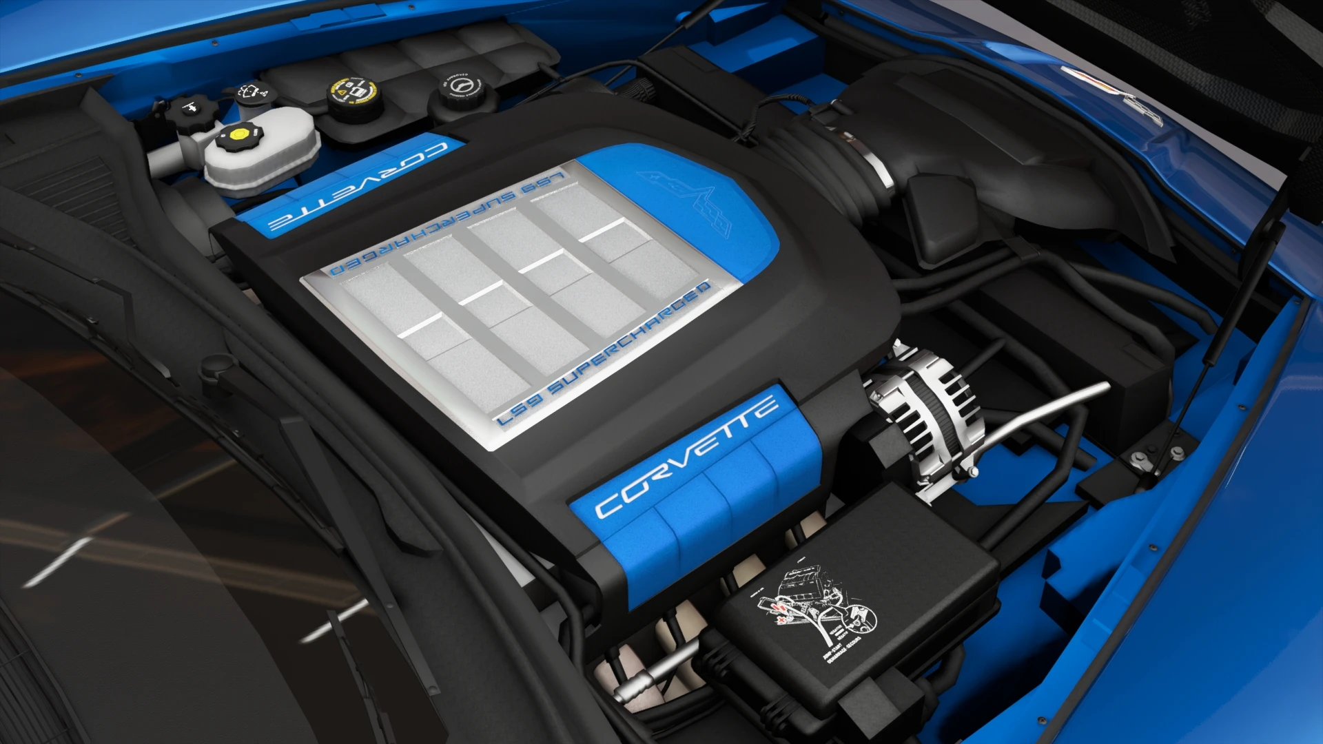 2009 Chevrolet Corvette ZR1 - Engine