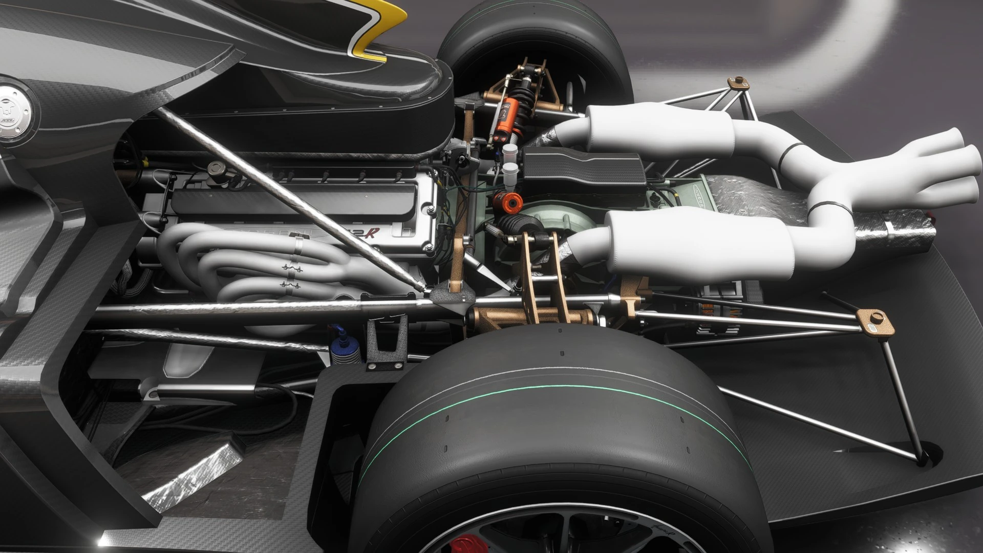 2021 Pagani Huayra R - Engine