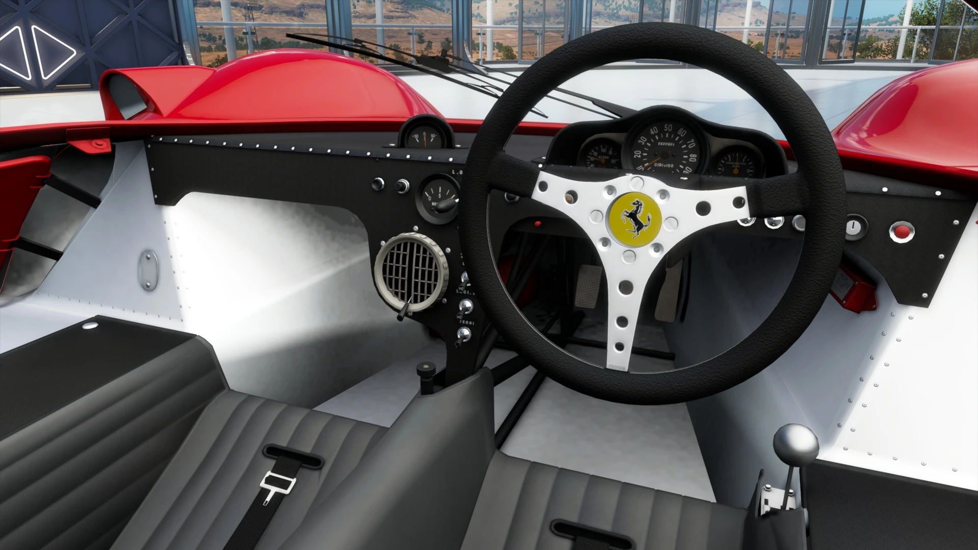 1967 Ferrari 24 Ferrari Spa 330 P4 - Interior