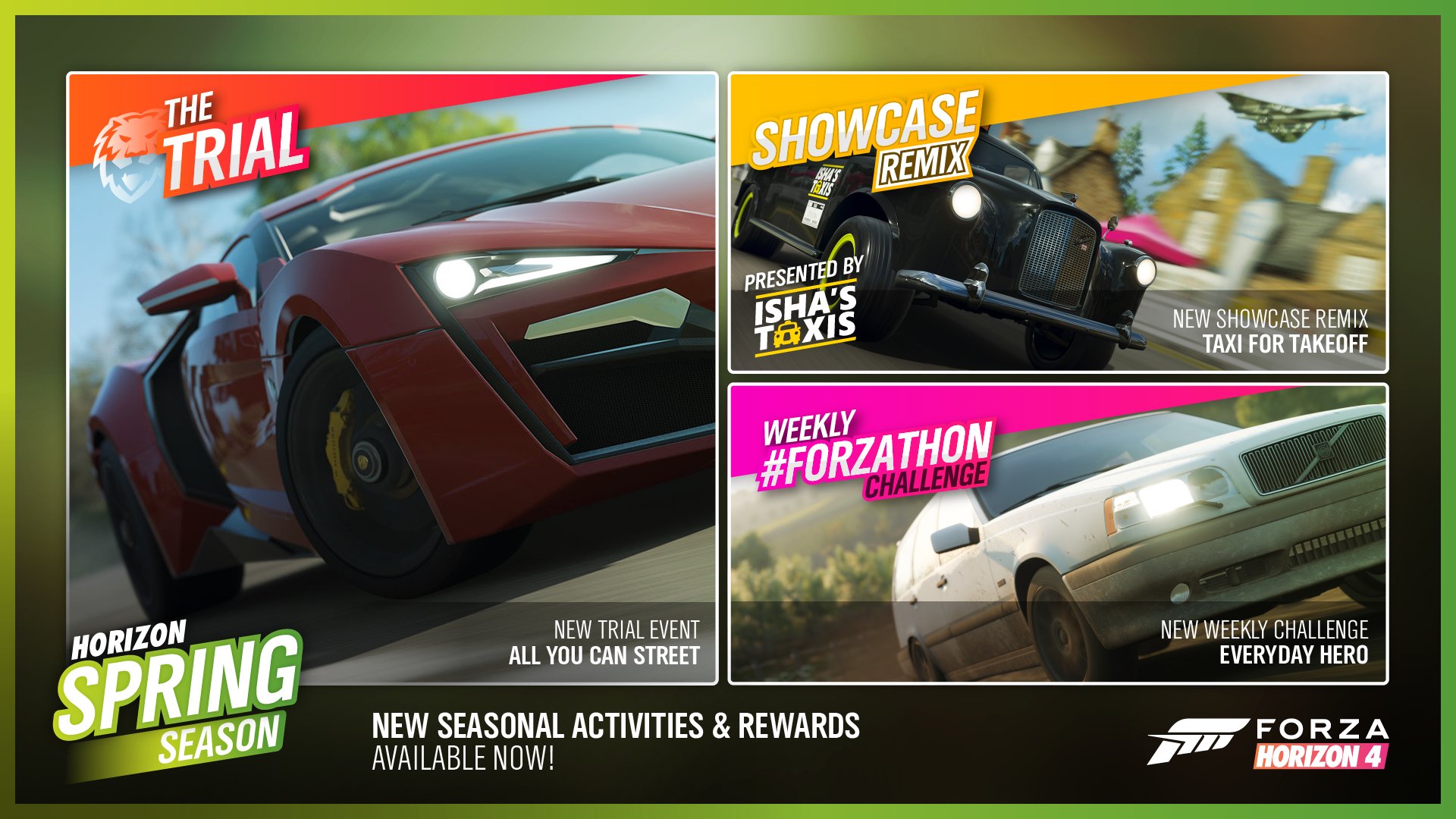Forza Horizon 4 Series 38 Summer Championships Challenges And Events Racing Games