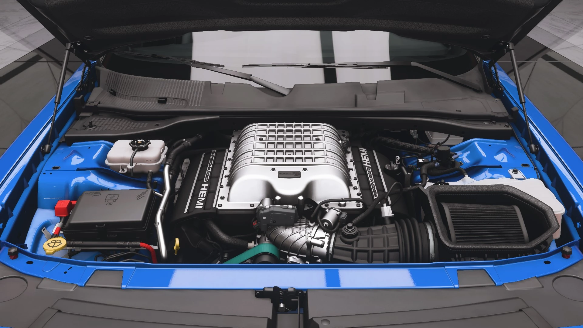2022 Dodge Challenger SRT Super Stock - Engine