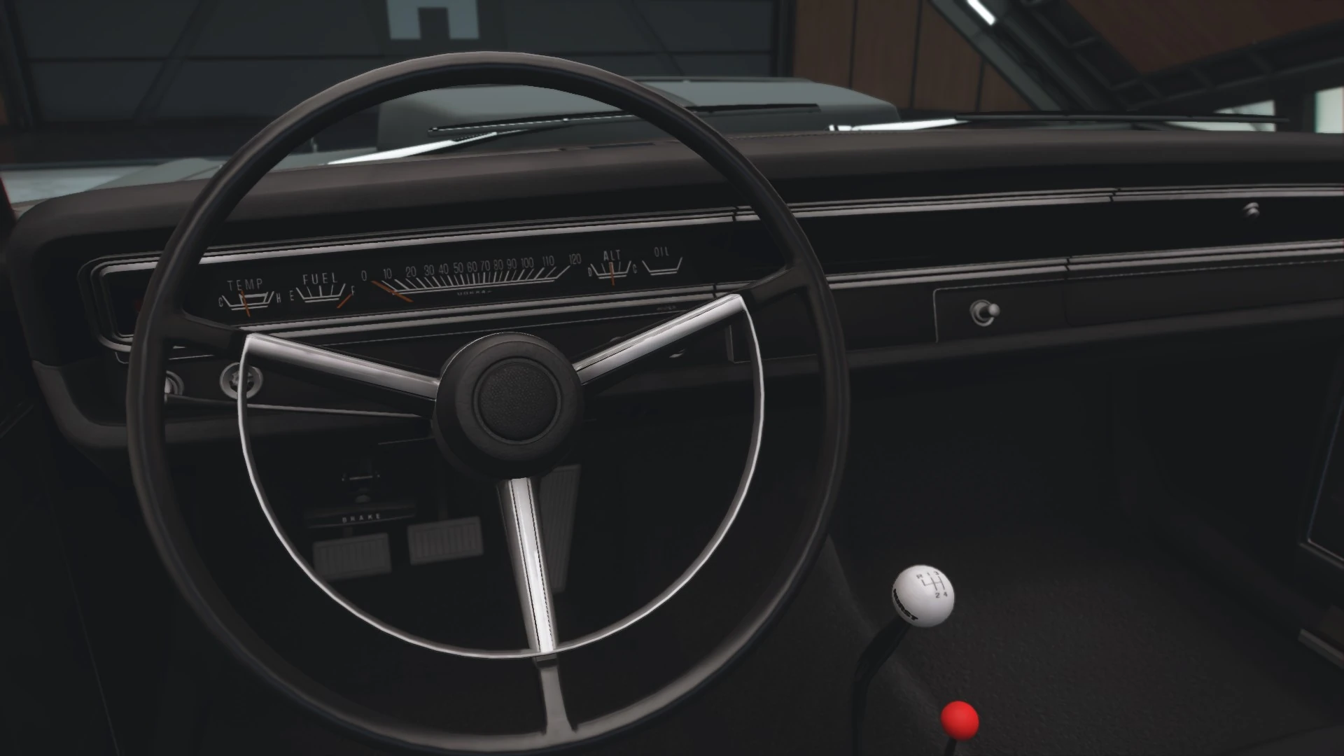 1968 Dodge Dart HEMI Super Stock - Dashboard