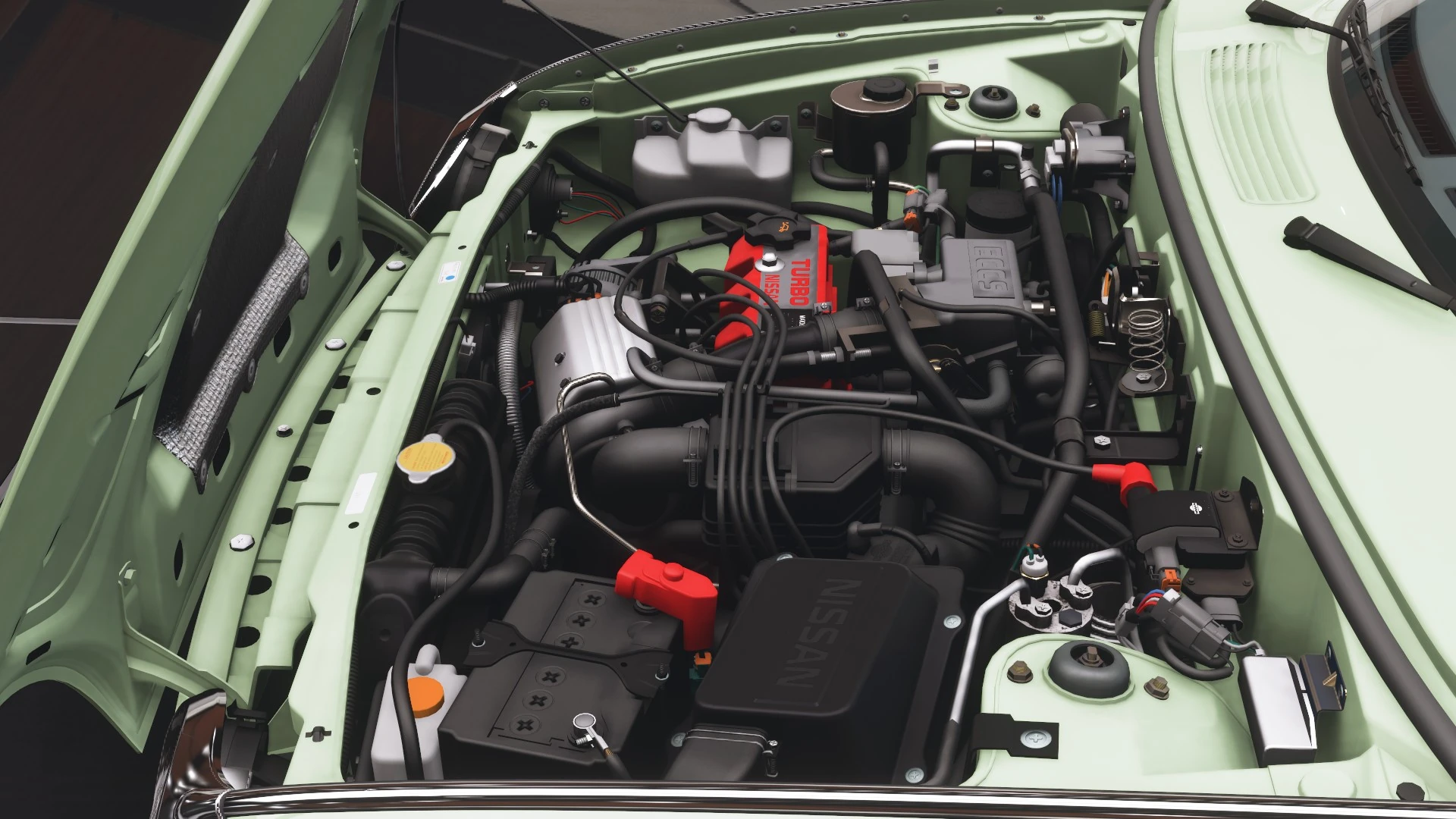 1991 Nissan Figaro - Engine