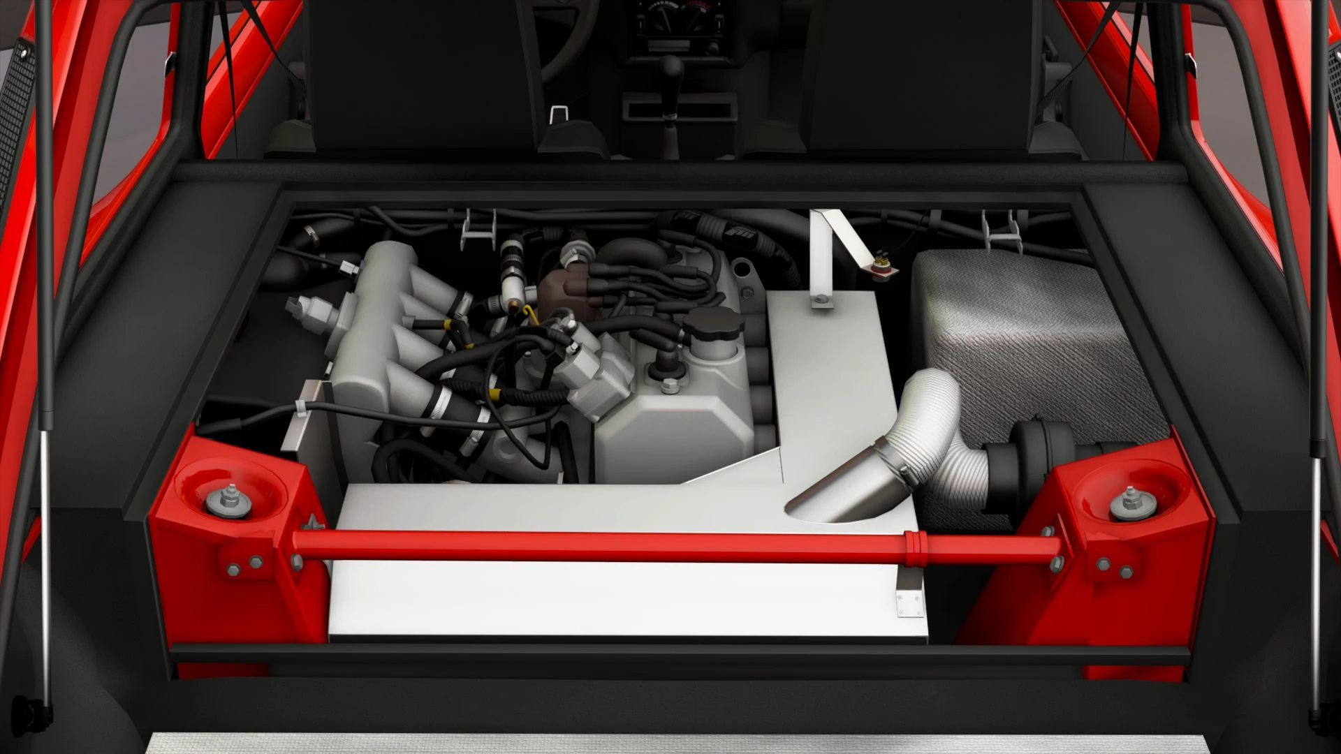 1980 Renault 5 Turbo - Engine