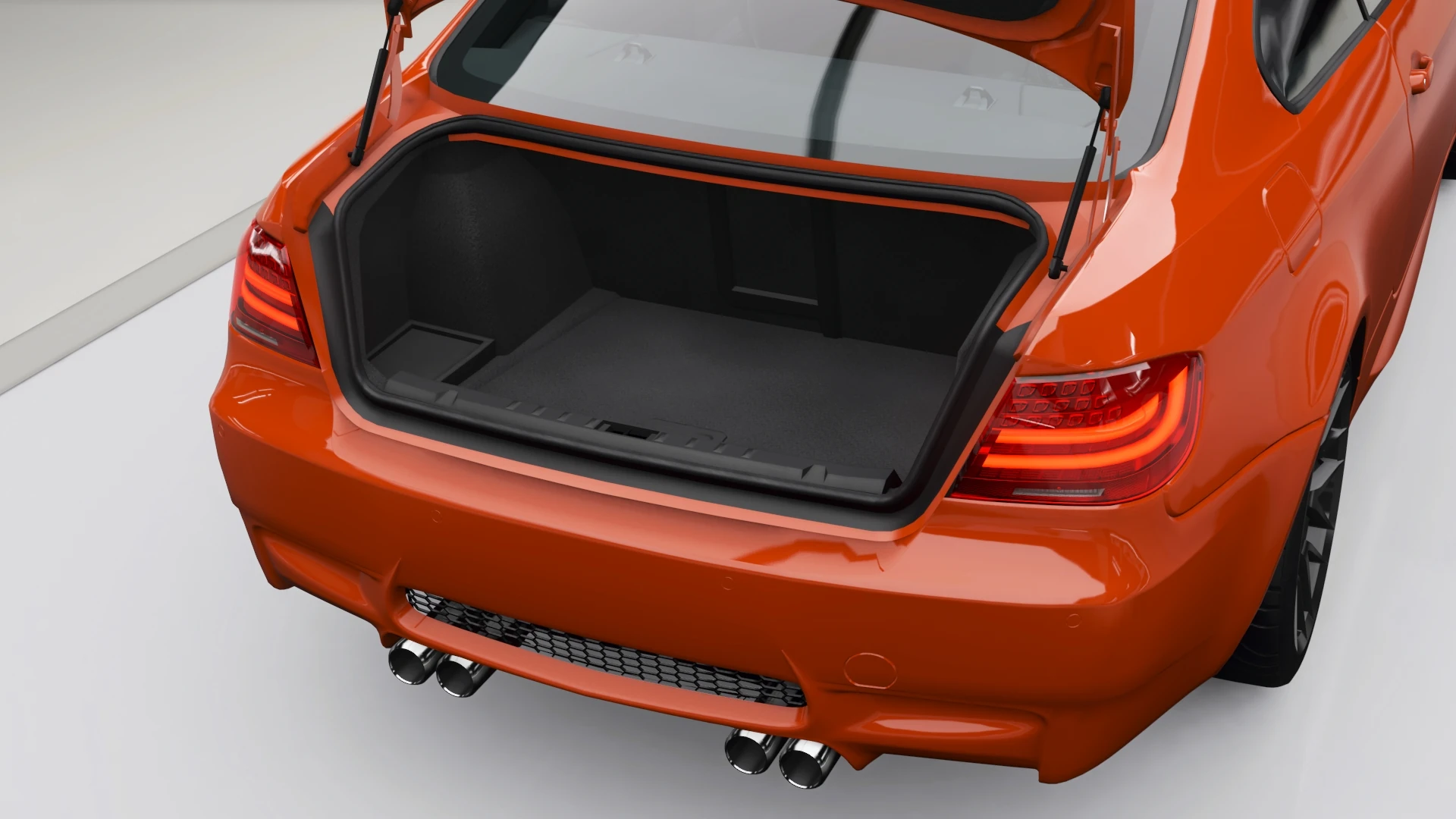 2010 BMW M3 GTS - Trunk