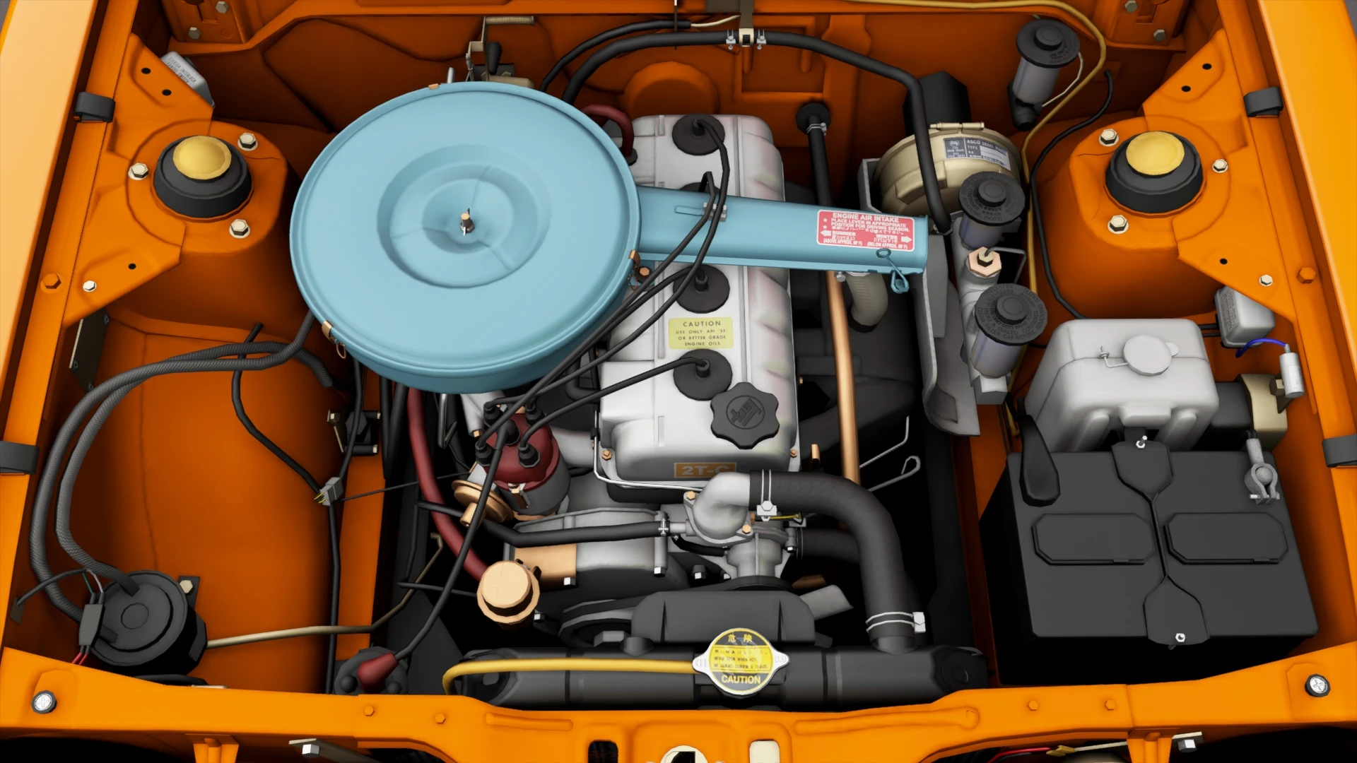1974 Toyota Corolla SR5 - Engine