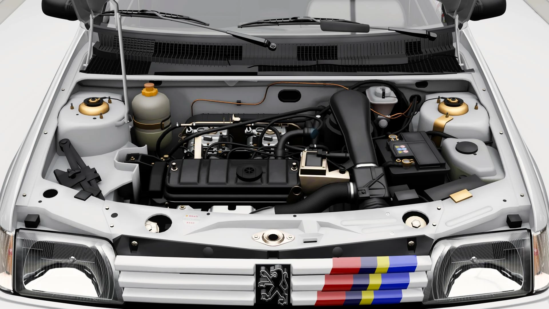 1991 Peugeot 205 Rallye - Engine