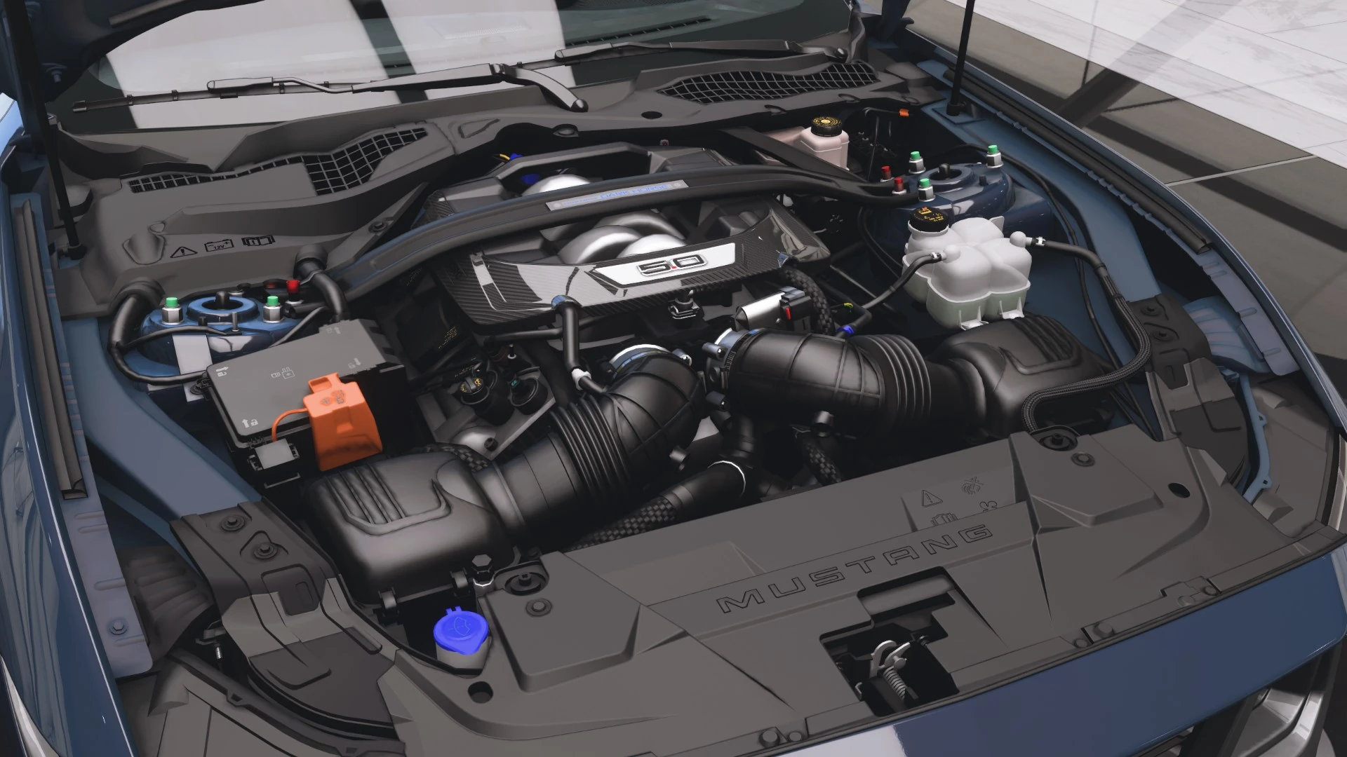 2024 Ford Mustang Dark Horse - Engine