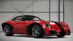 Miniature Esval 1/43 - Devon GTX 2010 Rouge - Voiture De Collection - Neuf
