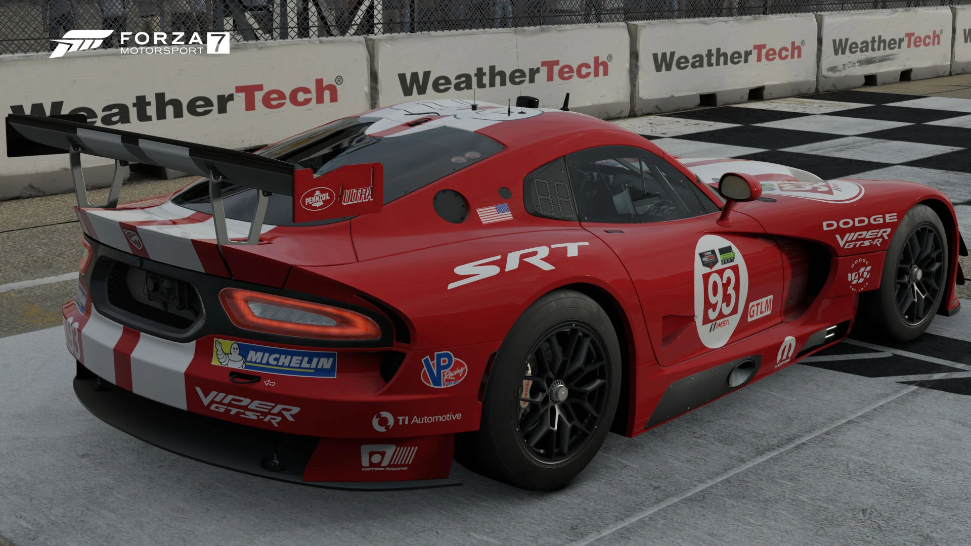 Dodge #93 SRT Motorsports Viper GTS-R thumbnail