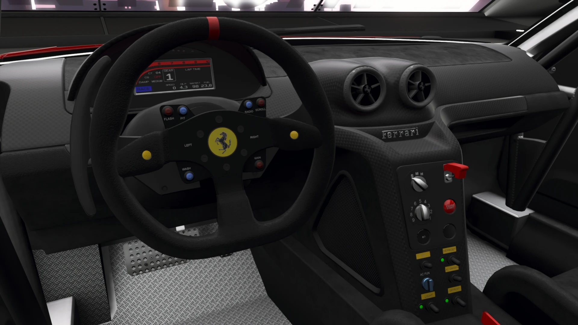 2012 Ferrari 599XX Evolution - Dashboard