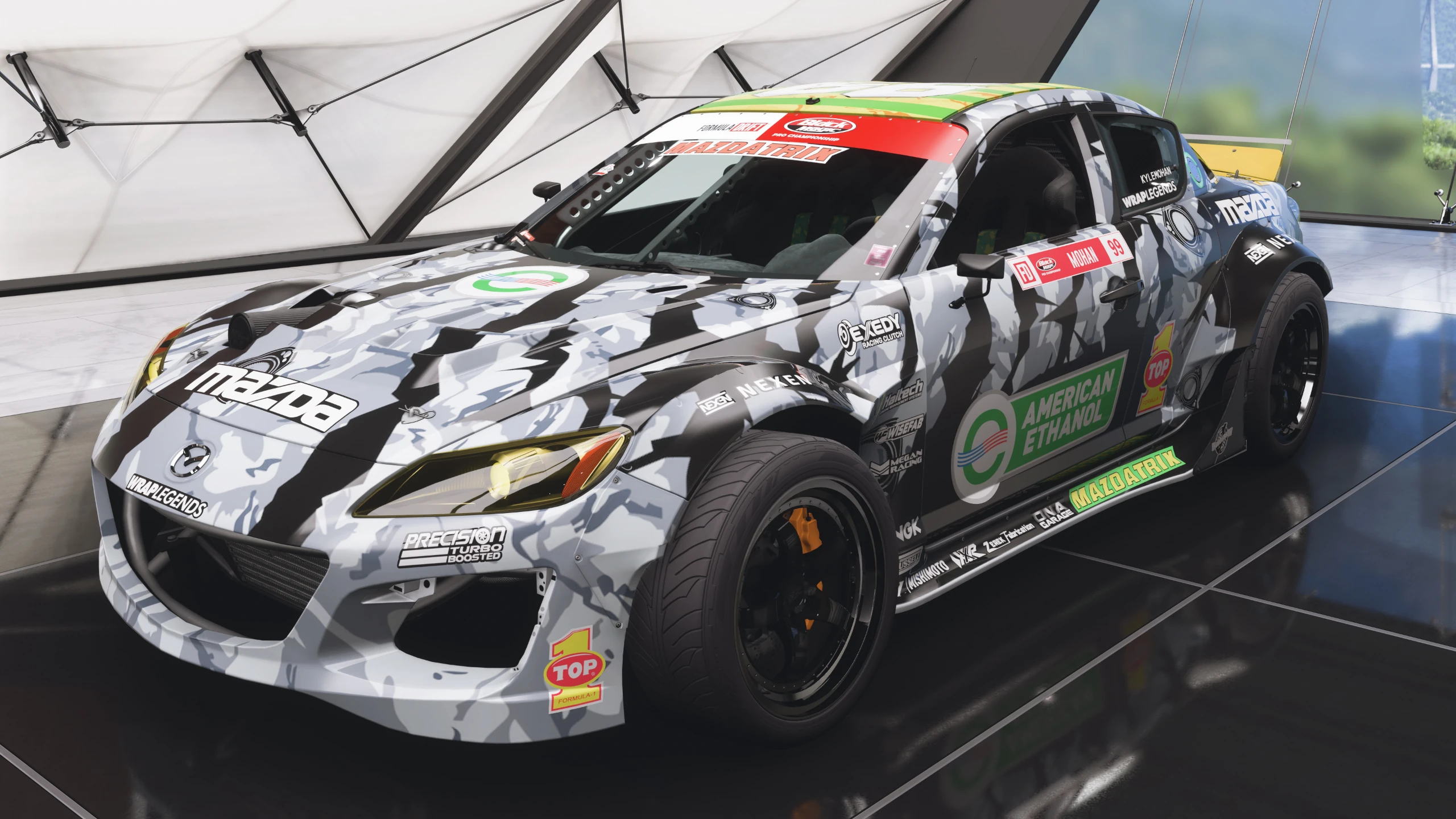 2009 Formula Drift 99 Mazda RX-8 - Front