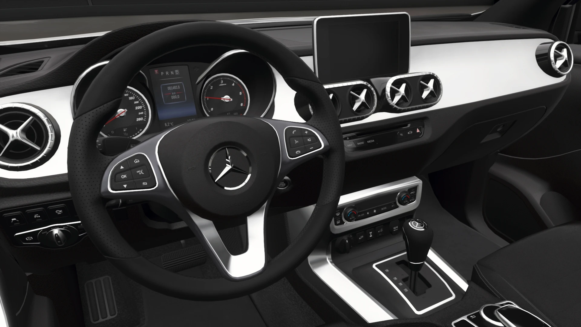 2018 Mercedes-Benz X-Class - Dashboard