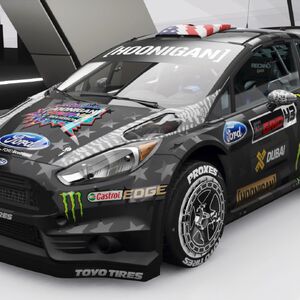 Featured image of post Ford Fiesta Hoonigan Ken block and hoonigan racing unveiled his 2014 machine recently as block attempts to dominate this year s racing calendar