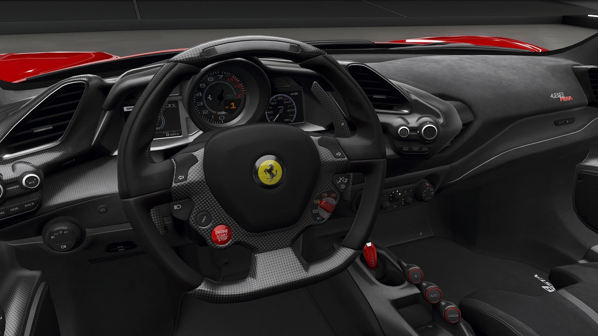 2019 Ferrari 488 Pista - Dashboard