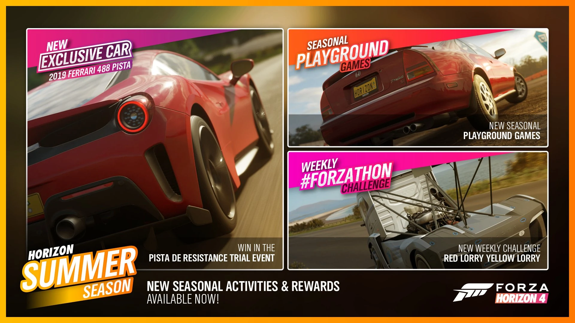 Forza Horizon 4/Update 16/Summer Season | Forza Wiki | Fandom