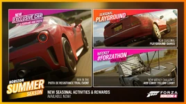 FH4 Update 16 Summer