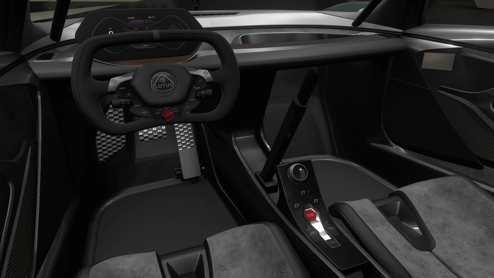 2020 Lotus Evija Forza Edition - Dashboard