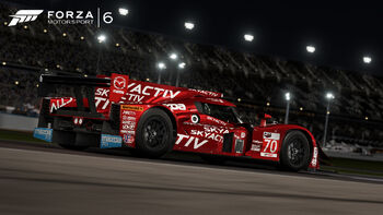 The Mazda #70 SpeedSource Lola B12/80 in Forza Motorsport 6