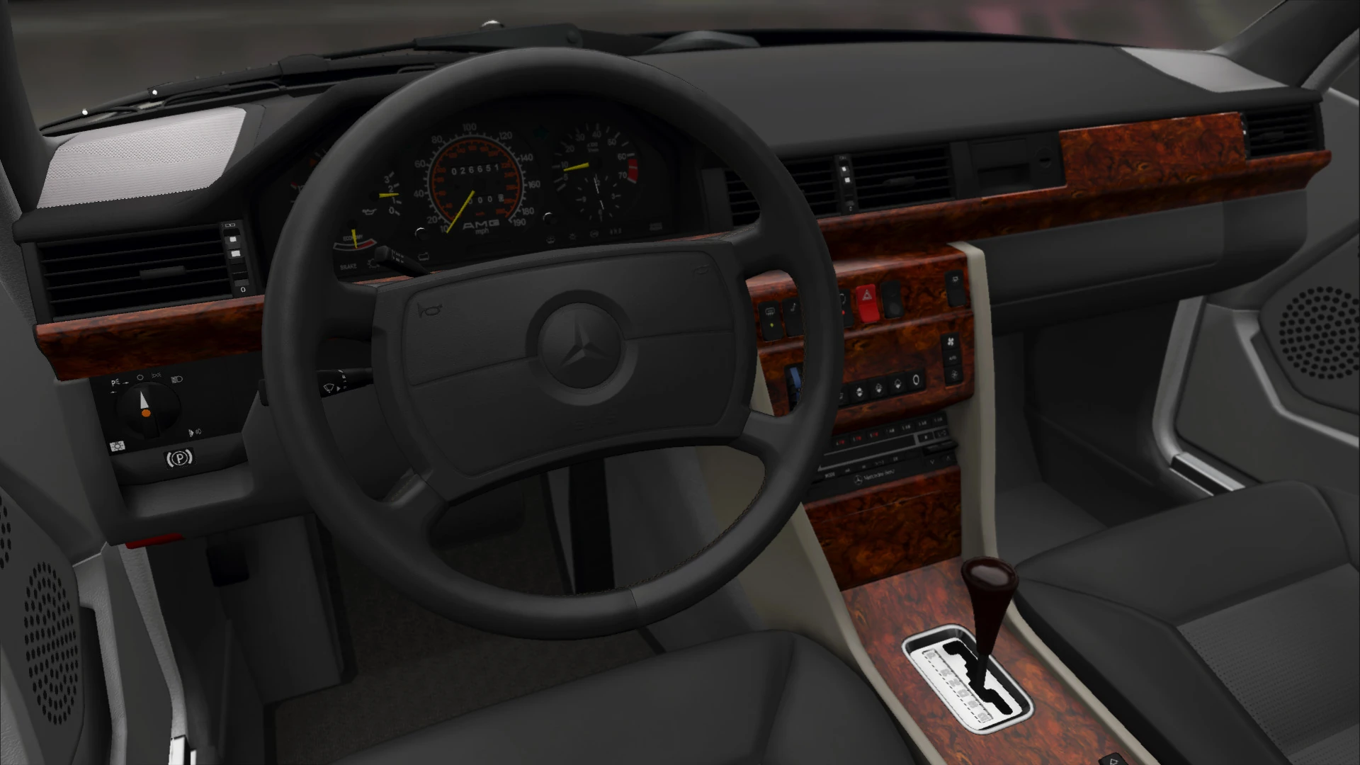 1987 Mercedes-Benz AMG Hammer Coupe - Dashboard