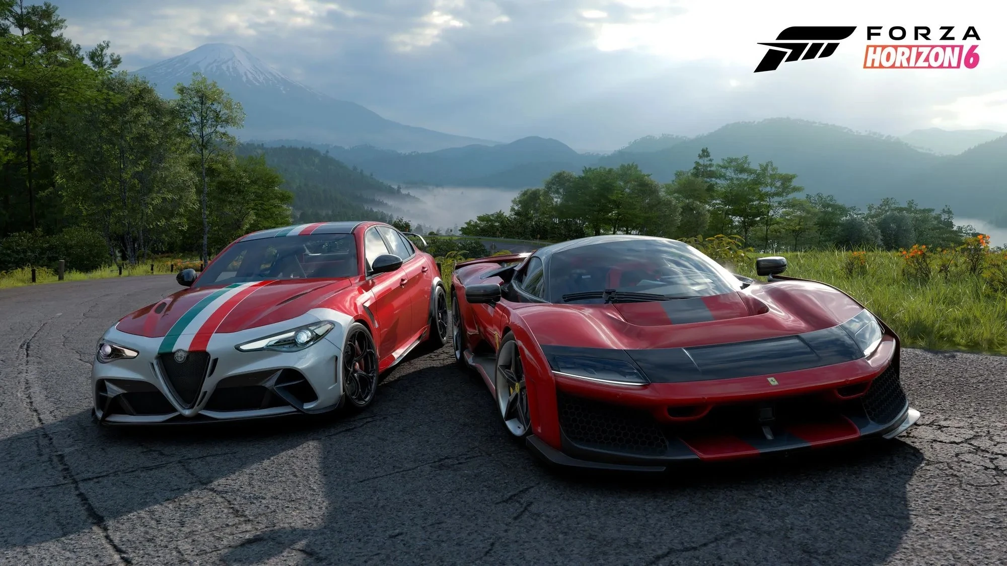 2025 Ferrari F80, a R class car in Forza Horizon 6