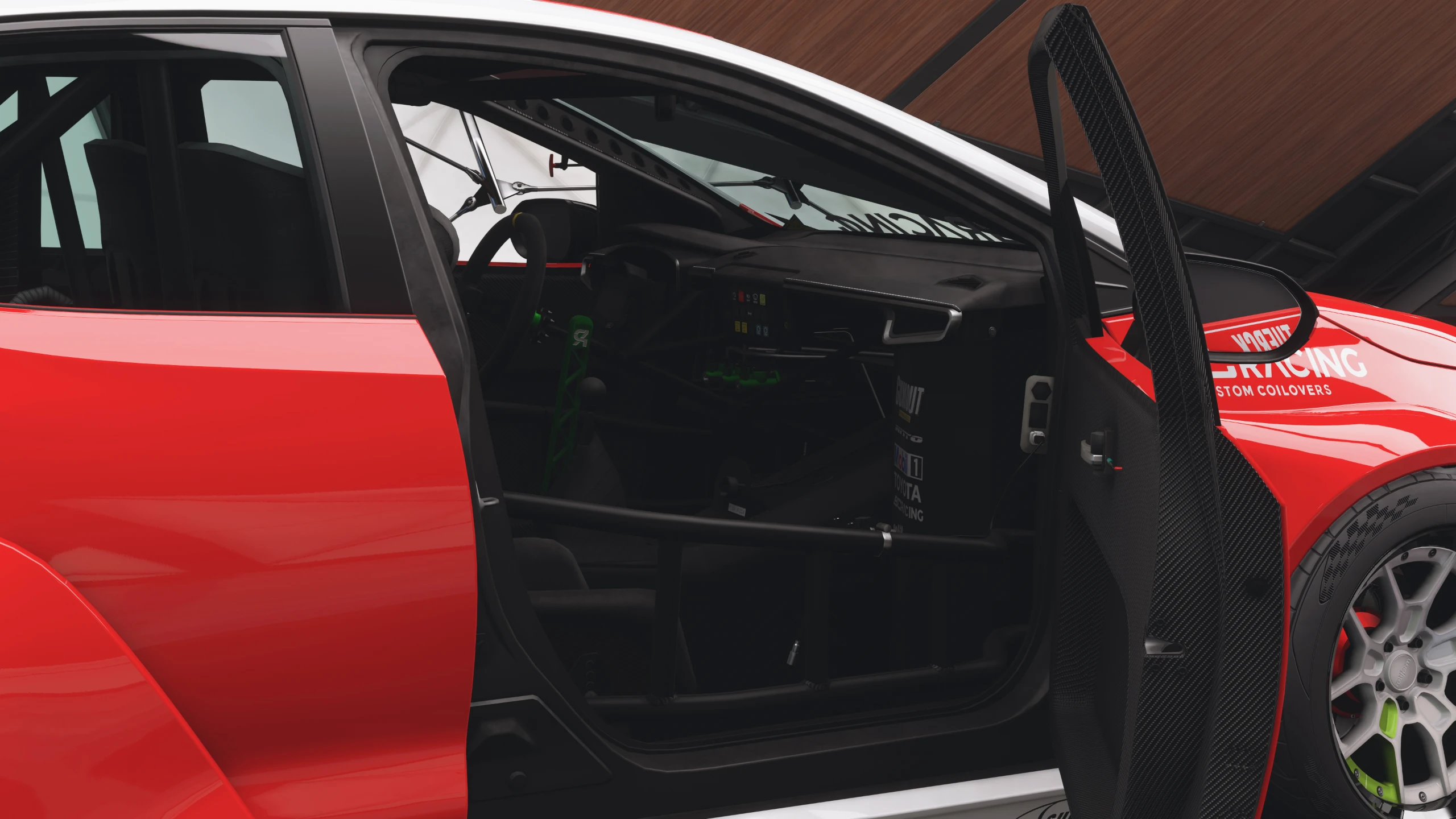 2019 Formula Drift 411 Toyota Corolla Hatchback - Interior