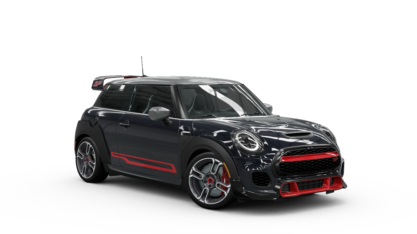 2021 Mini John Cooper Works GP, a B class car in Forza Horizon 6