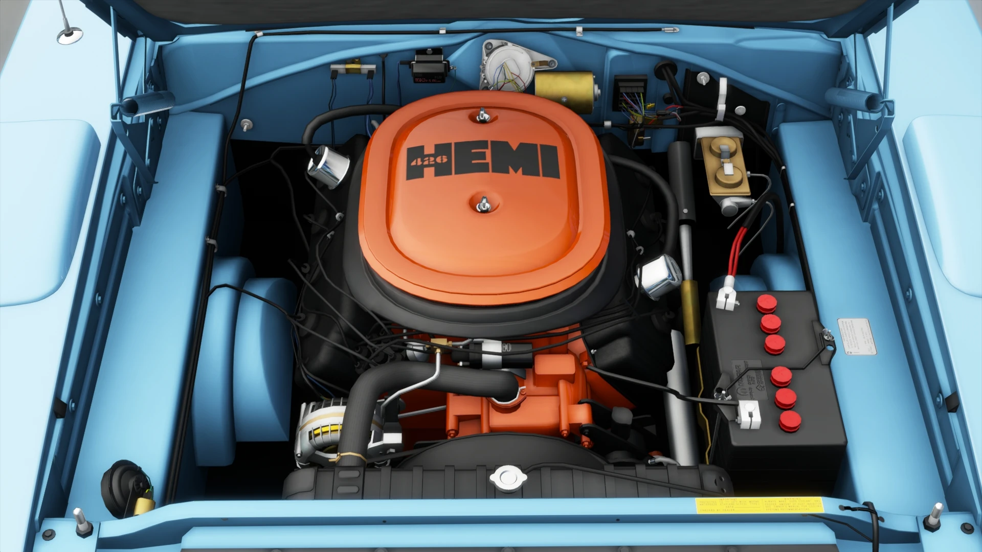 1969 Dodge Charger Daytona HEMI - Engine