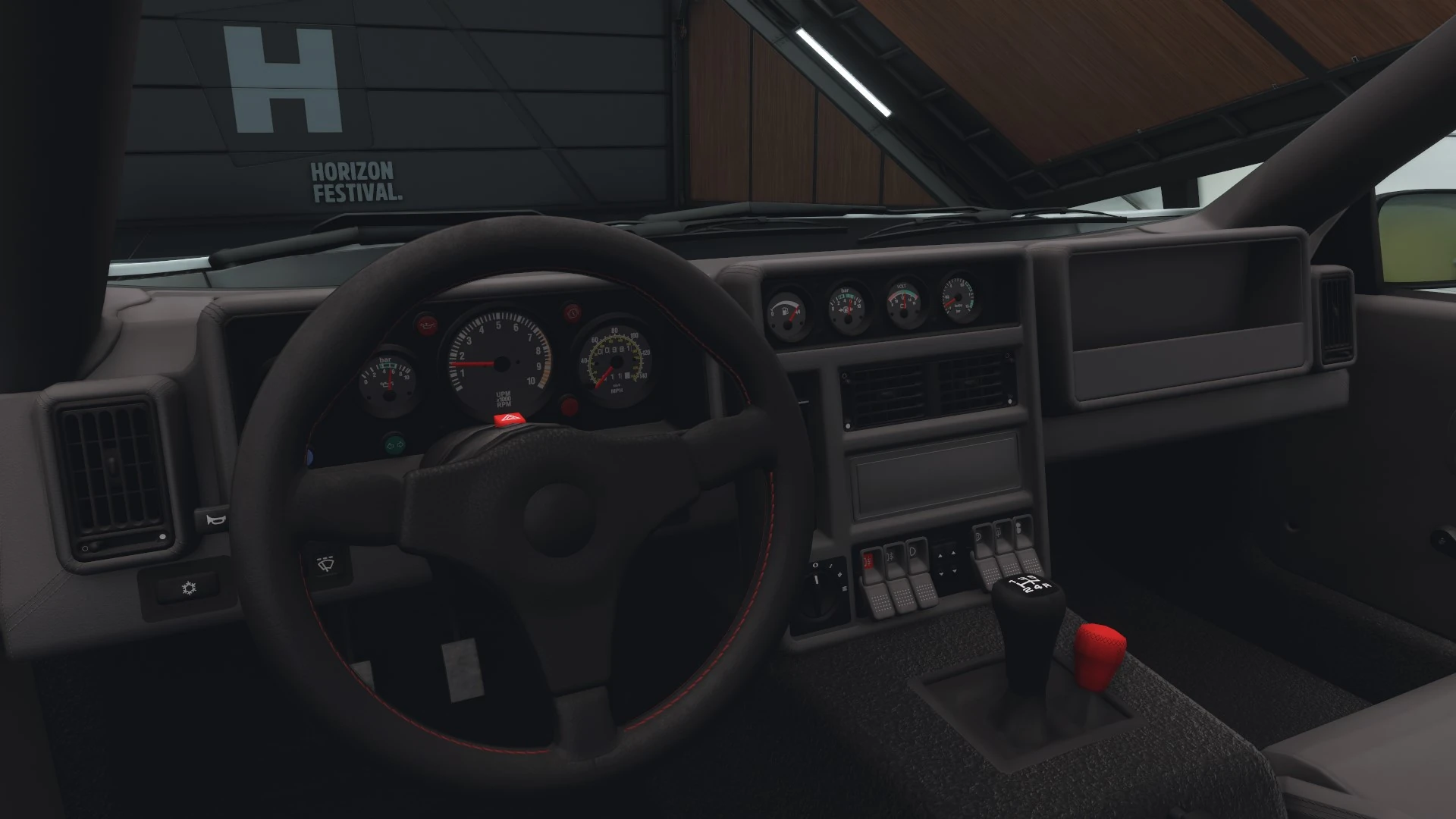 1985 Ford RS200 Evolution - Dashboard