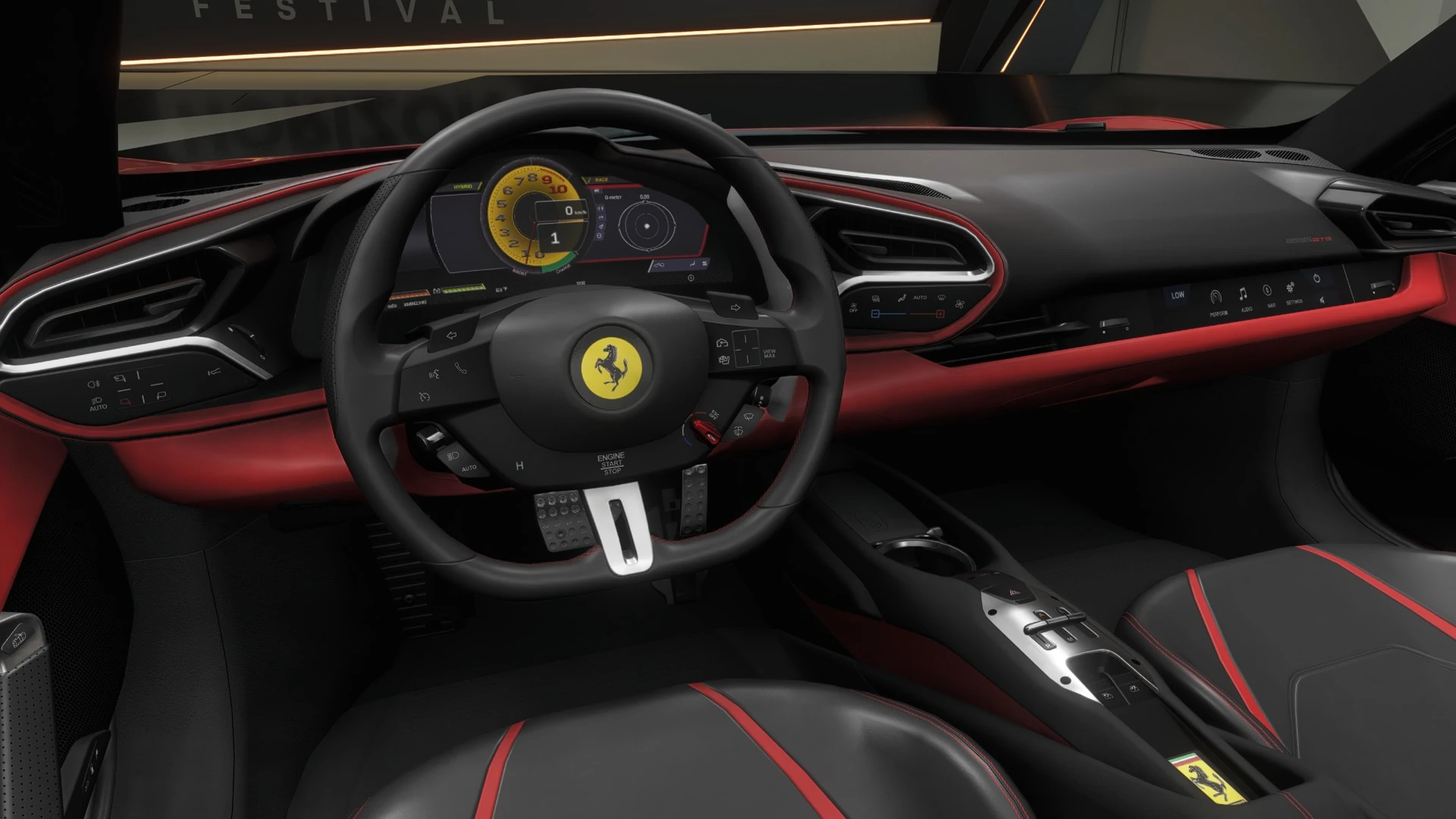 2022 Ferrari 296 GTB - Dashboard