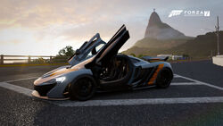 A custom design for the McLaren P1 in Forza Motorsport 7