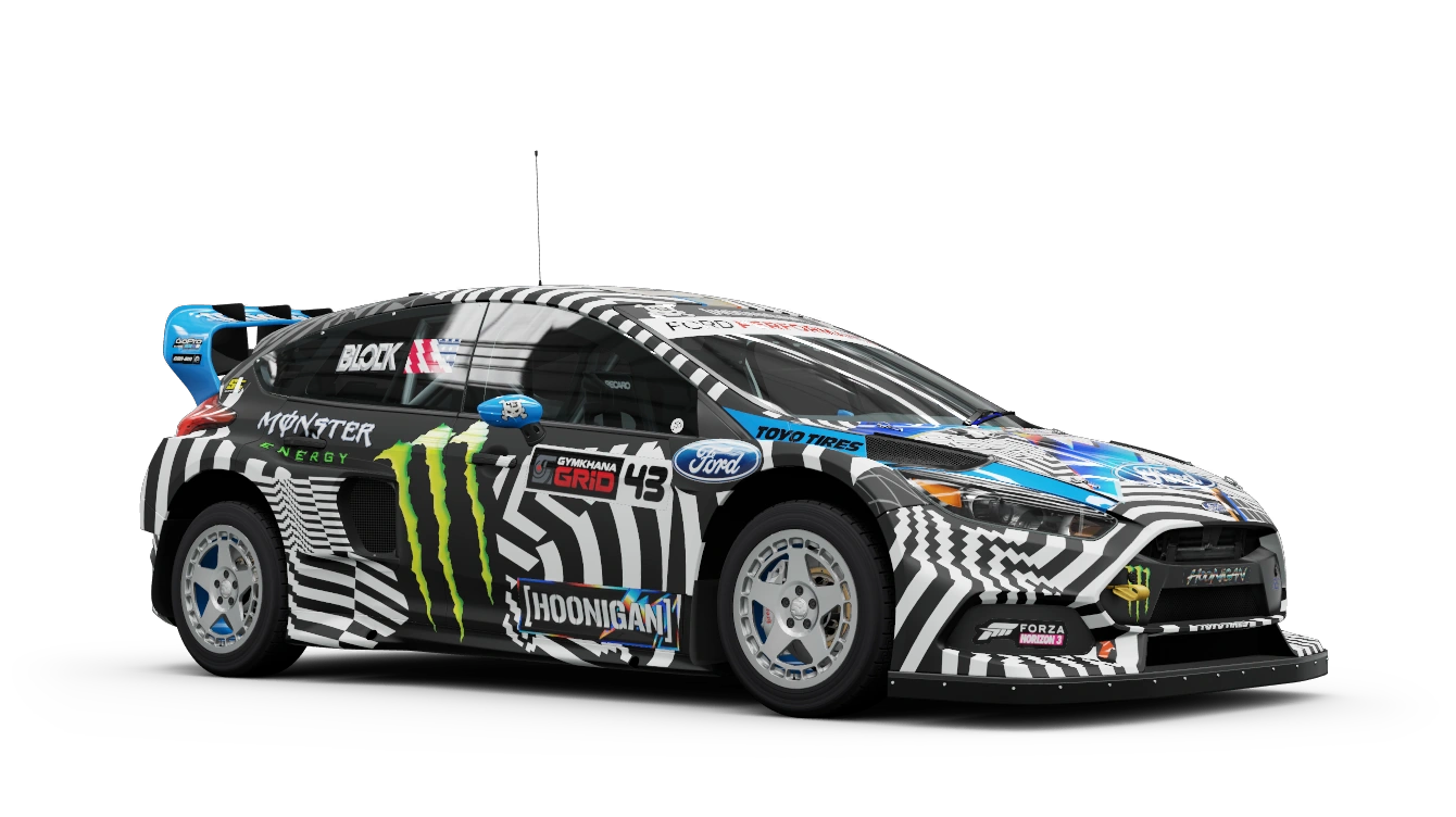 Hoonigan Gymkhana 9 Ford Focus RS RX "Welcome Pack"