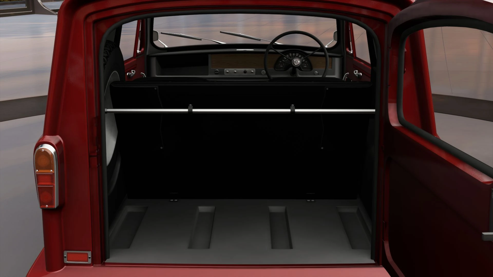 1972 Reliant Supervan III - Trunk