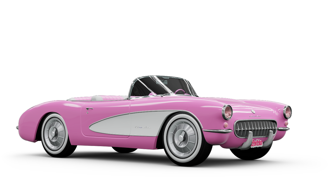 Corvette barbie car on sale