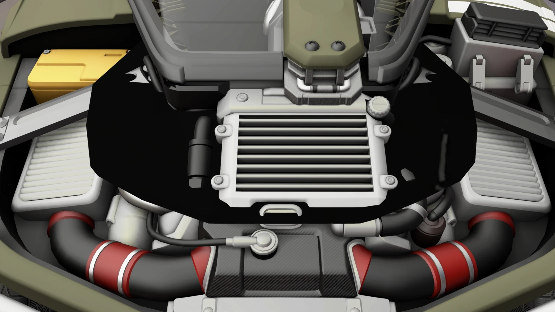 2554 AMG Transport Dynamics M12S Warthog CST - Engine