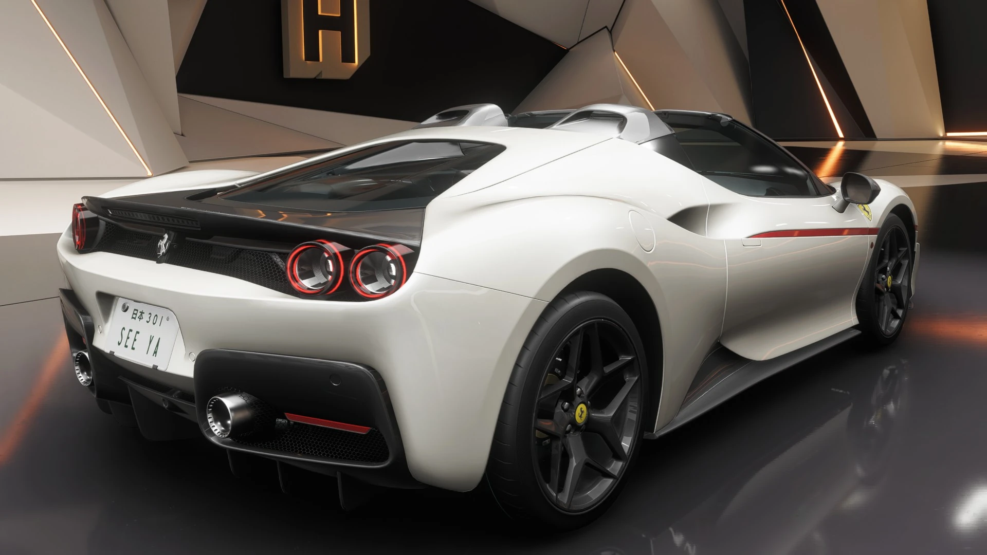 2017 Ferrari J50 Preorder Car - Rear