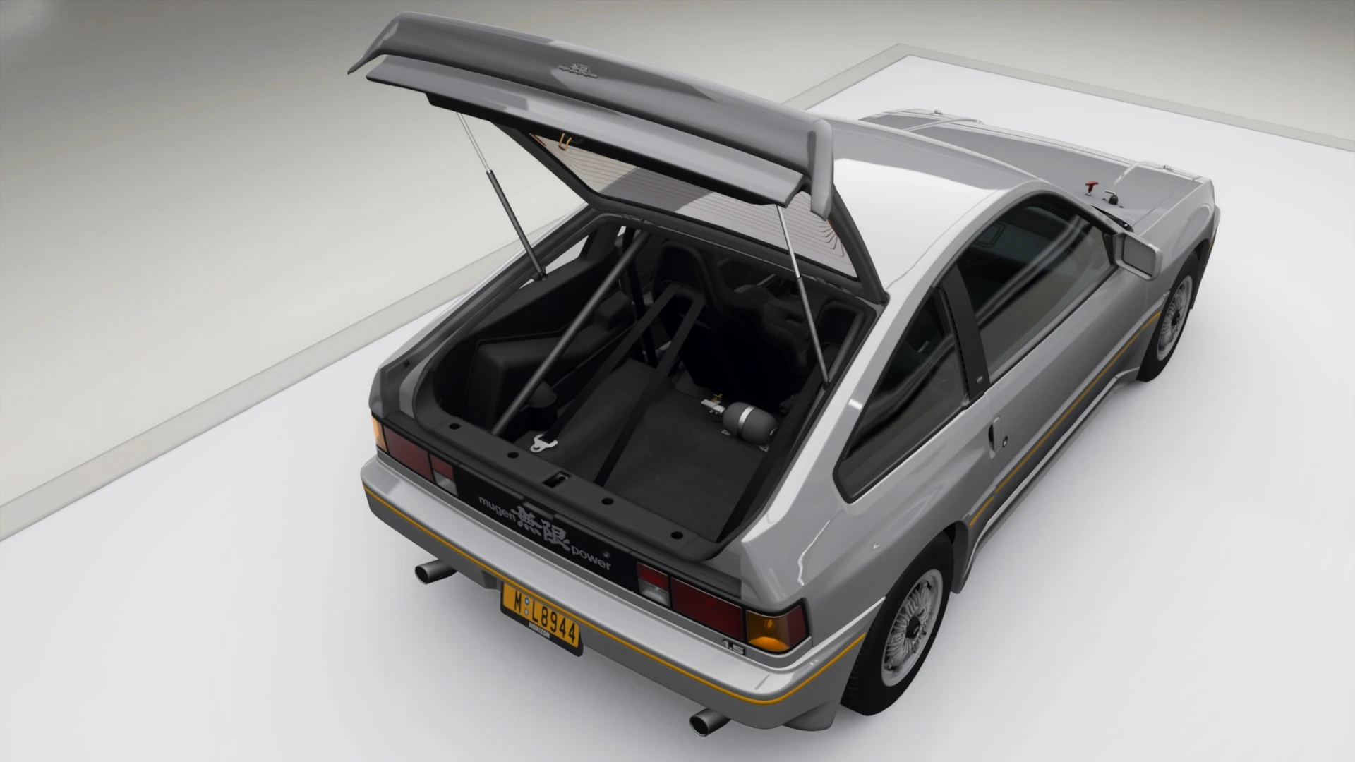 1984 Honda Civic CRX Mugen - Trunk