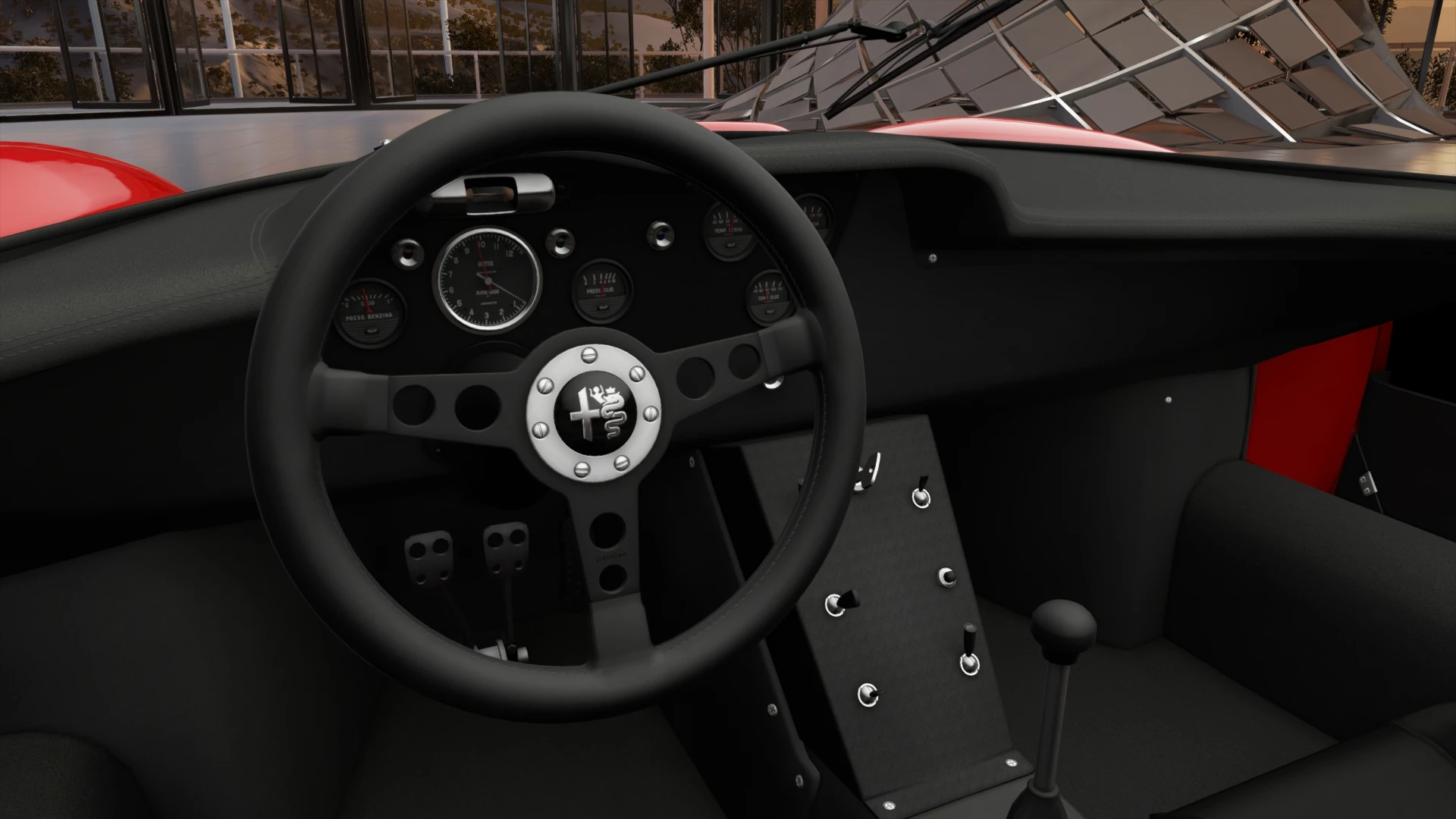 1968 Alfa Romeo 33 Stradale - Interior