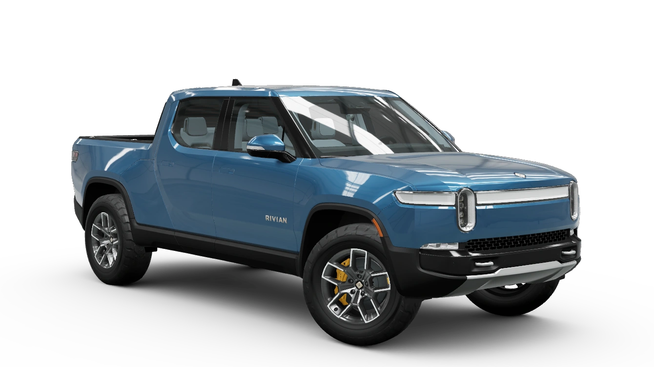 2021 Rivian R1T, a A class car in Forza Horizon 6