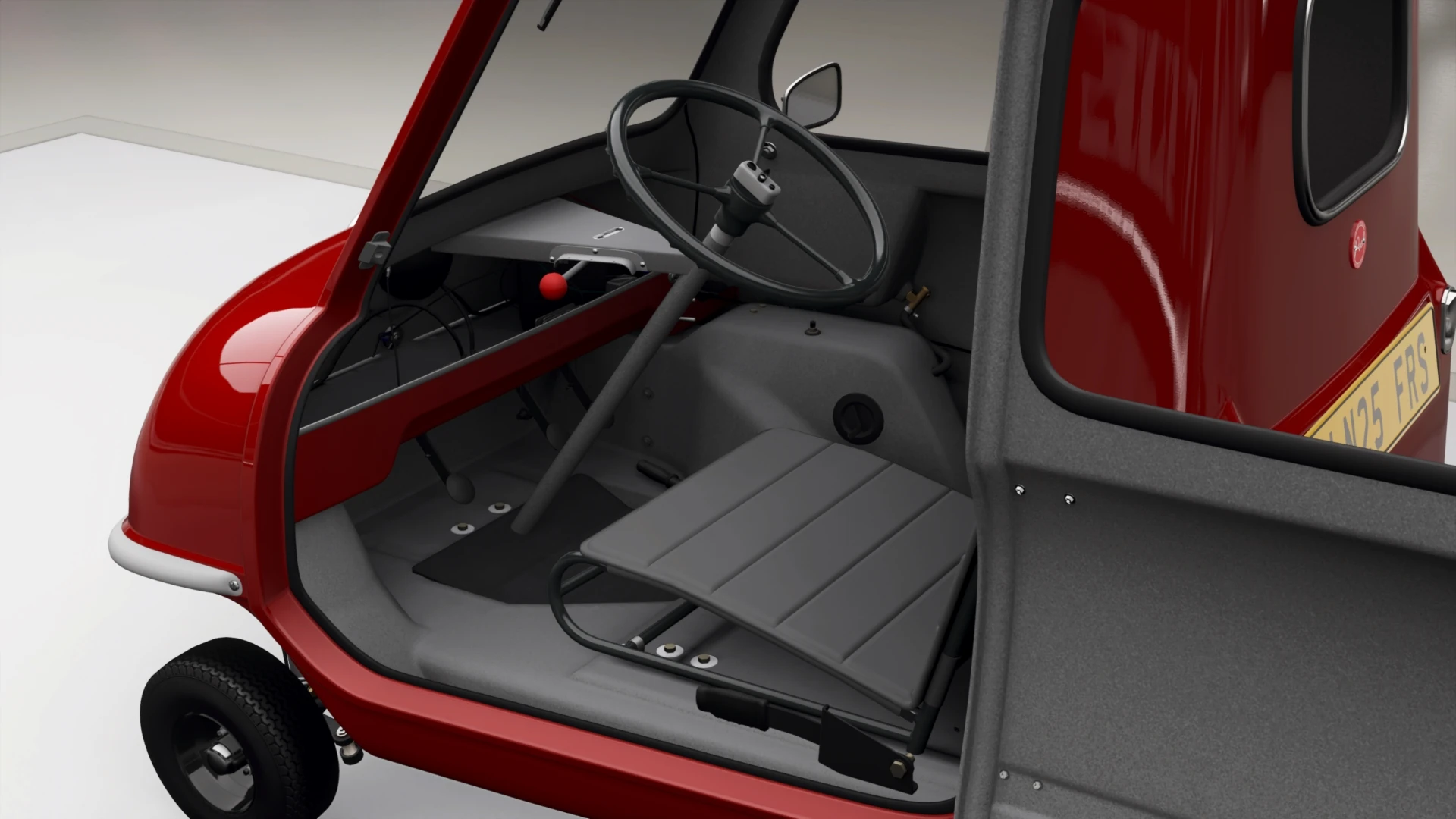 1962 Peel P50 - Interior