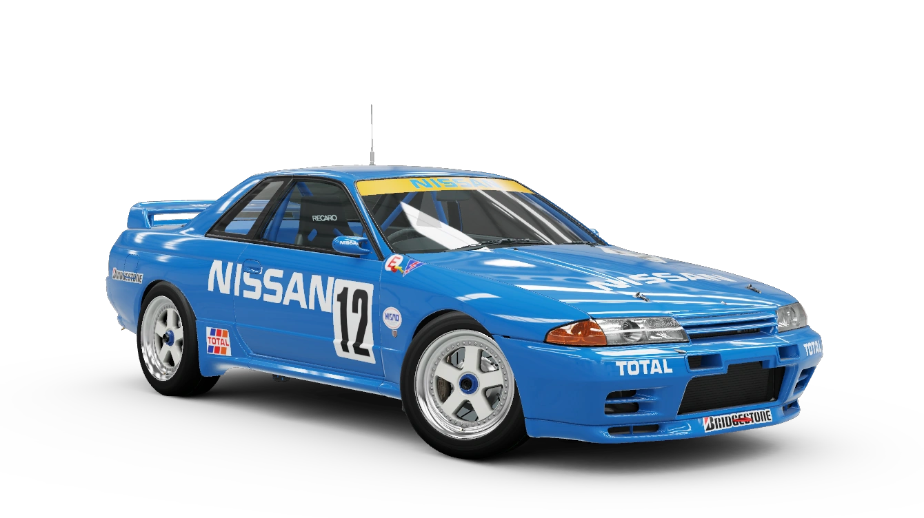 1990 Nissan 12 Skyline GT-R (BNR32 Gr.A) JTC, a S2 class car in Forza Horizon 6