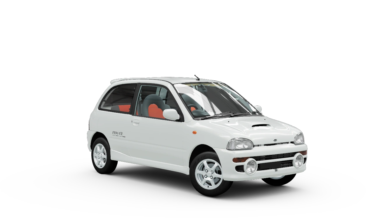 1994 Subaru Vivio RX-R, a D class car in Forza Horizon 6