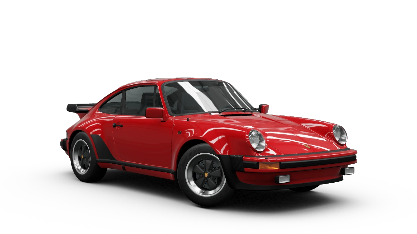 1982 Porsche 911 Turbo 3.3, a B class car in Forza Horizon 6