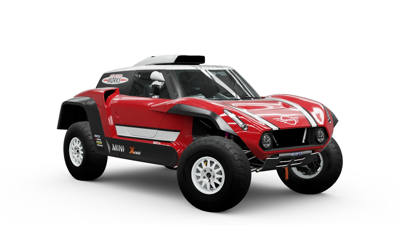 2018 Mini X-Raid John Cooper Works Buggy, a B class car in Forza Horizon 6