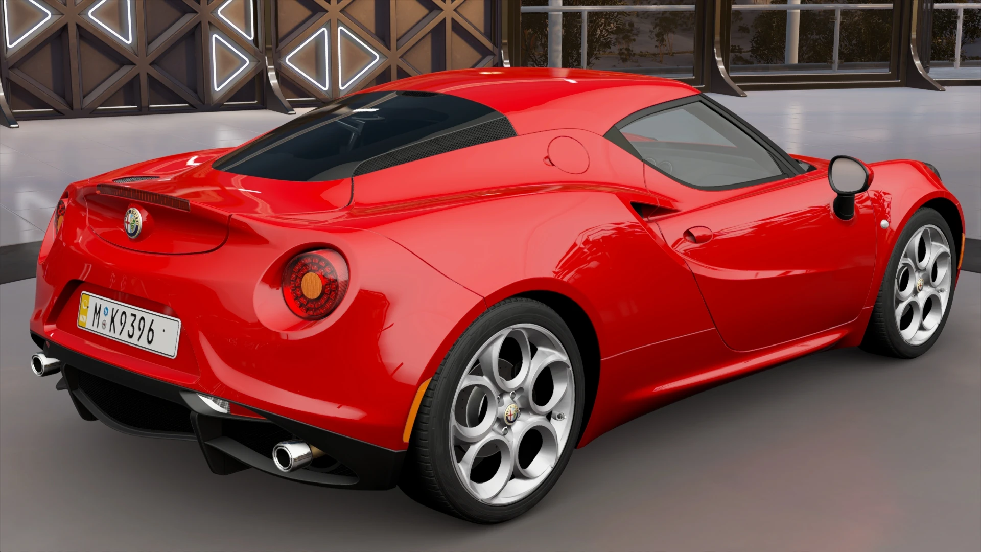 2014 Alfa Romeo 4C - Rear