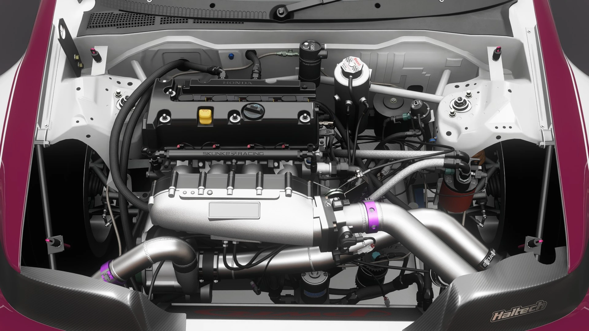 1990 Honda 19 101 Motorsport CRX WTAC - Engine