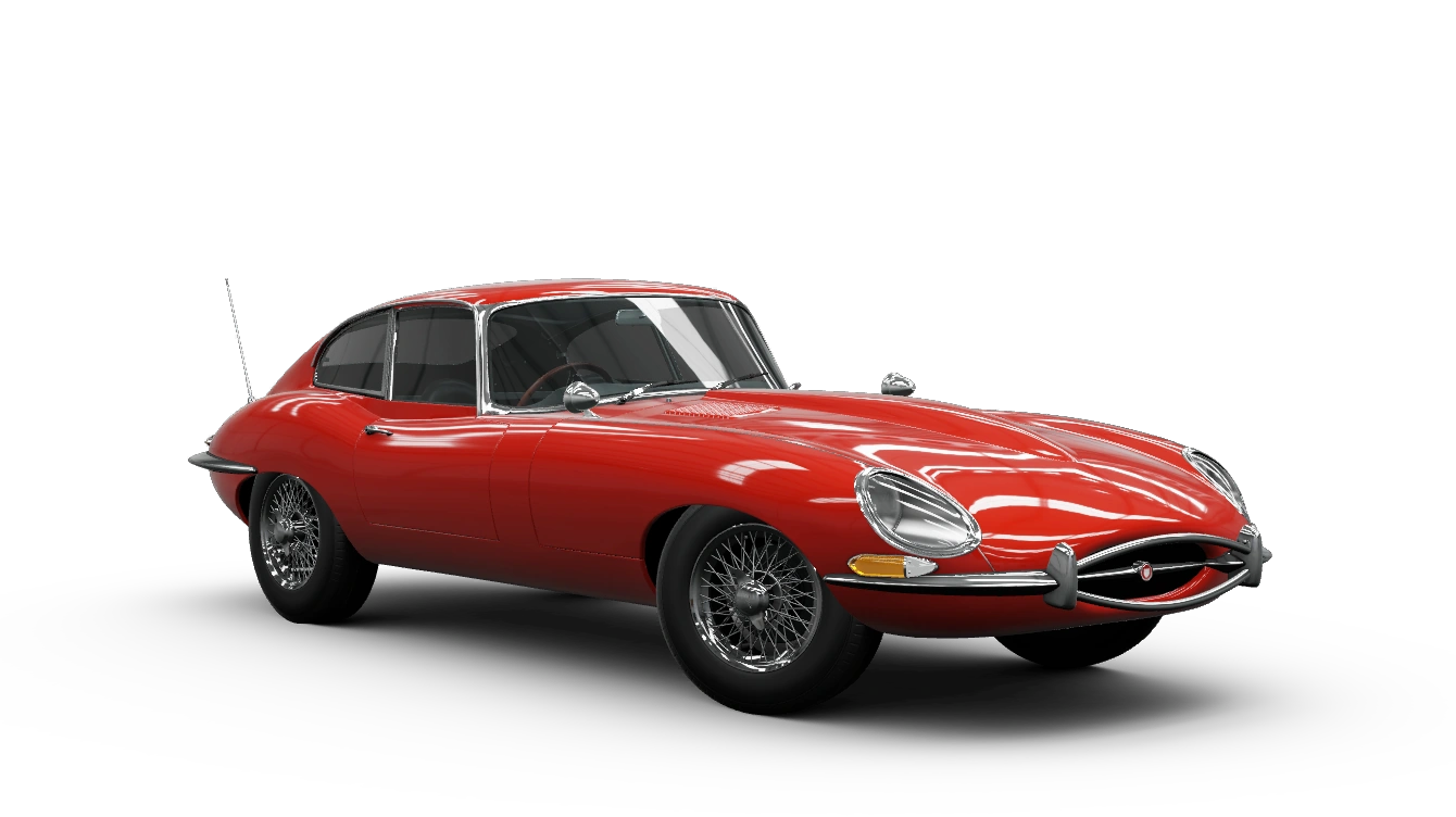 1961 Jaguar E-type, a C class car in Forza Horizon 6